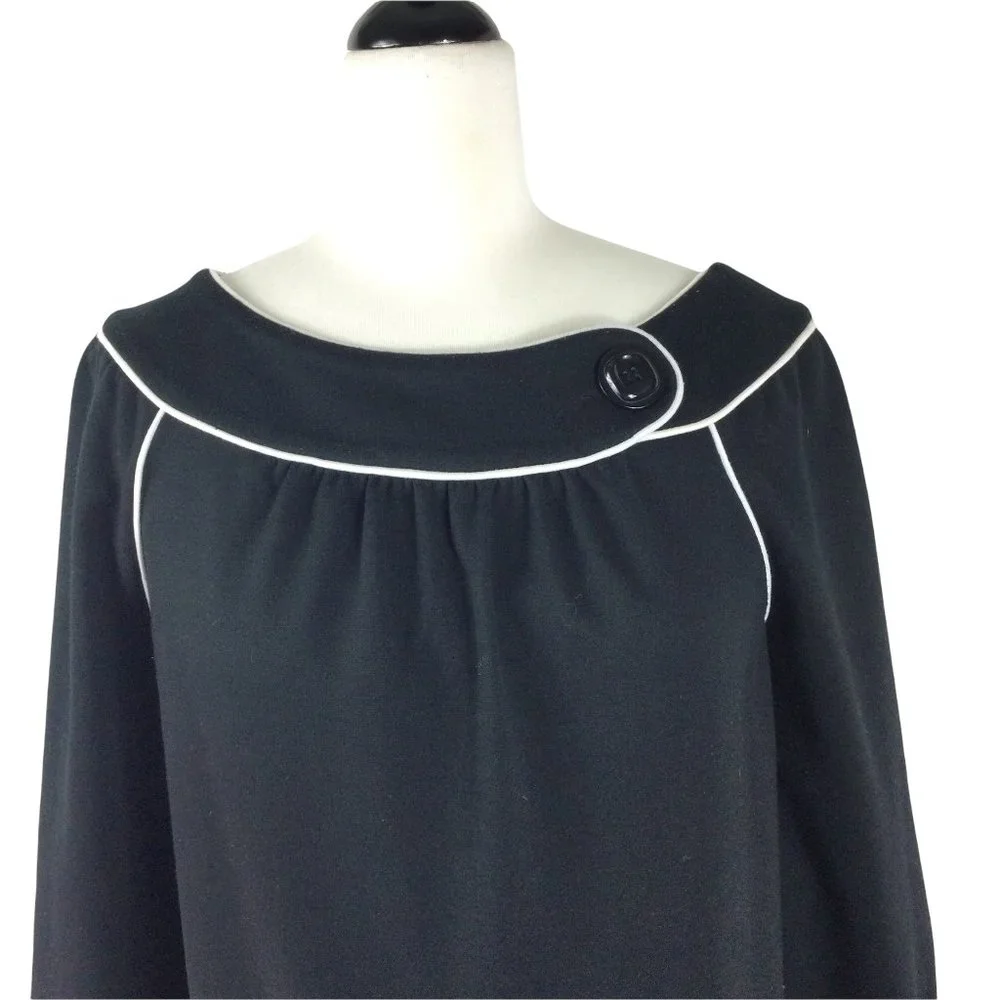 Geoffrey Beane Sport Vintage Black Dress, Size‎ 2